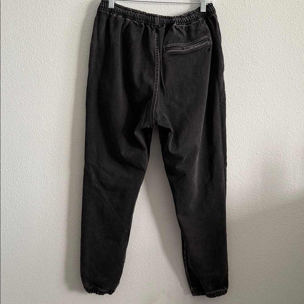 rag & bone Gray Denim Jogger Pants | Size L - Picture 2 of 9